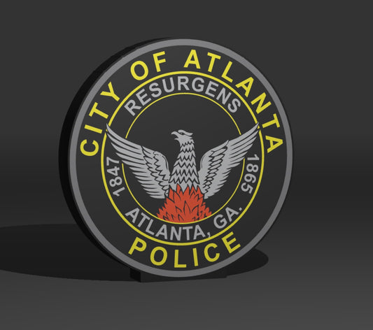 Atlanta Police Department (APD) Patch LED Light
