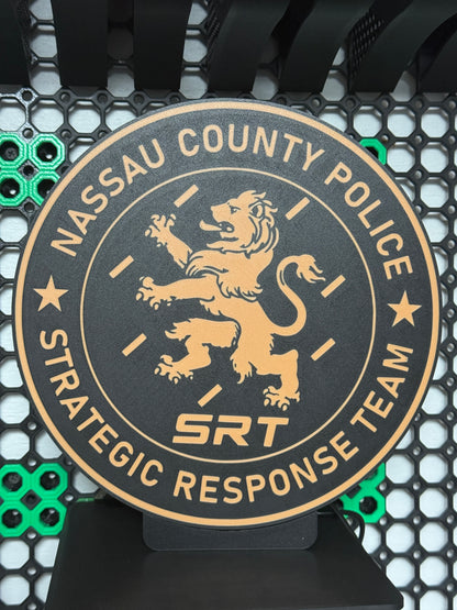 Nassau County Police SRT Patch LED Light