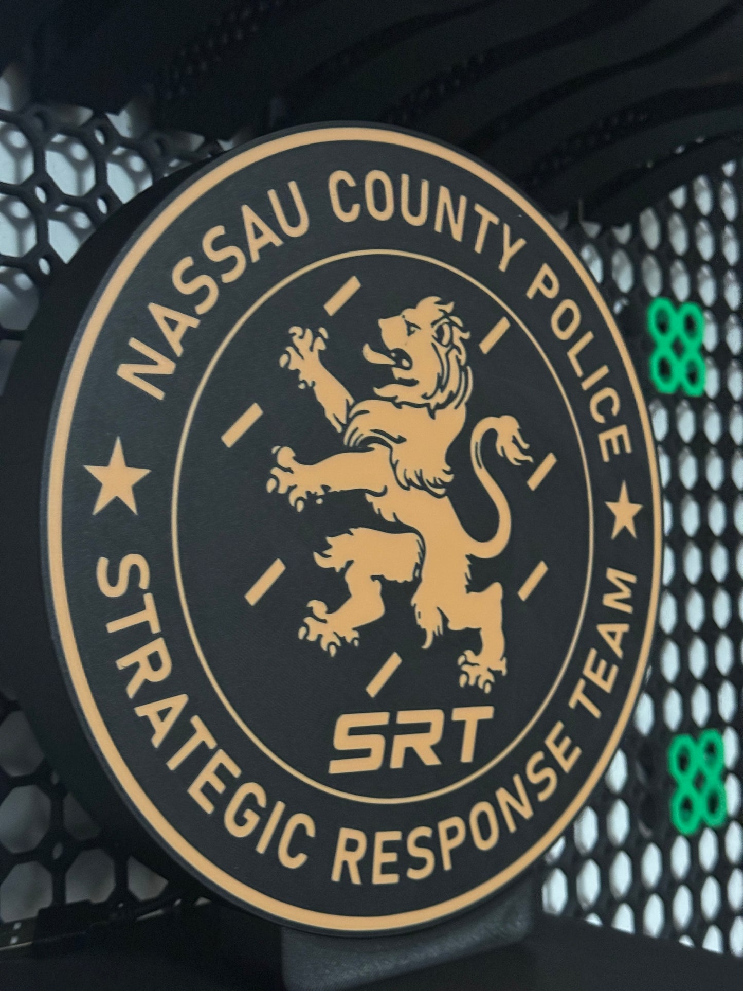 Nassau County Police SRT Patch LED Light