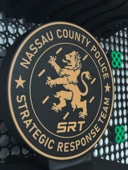 Nassau County Police SRT Patch LED Light