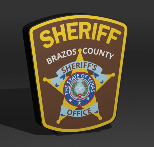 Brazos County Sheriff's Office LED Light Patch