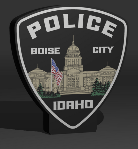 Boise City Police LED Patch Light
