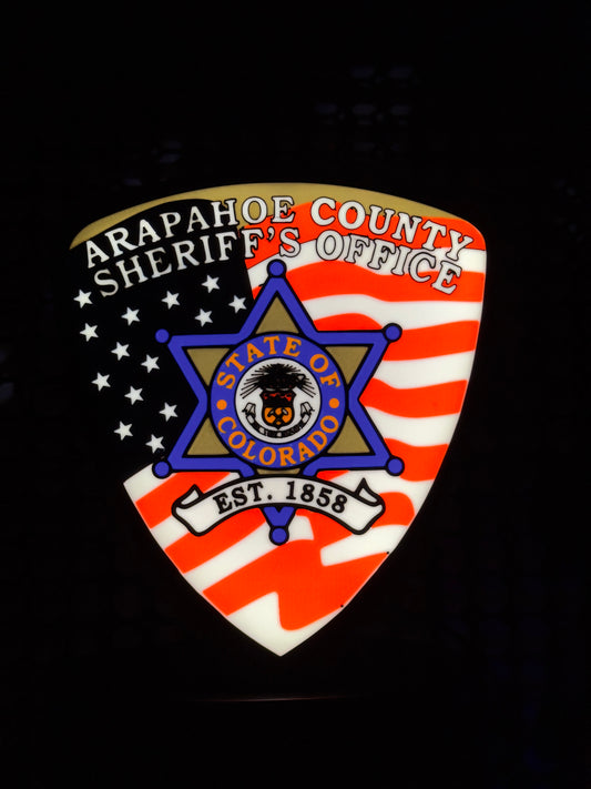 Arapahoe County Sheriff’s Office Patch LED Light