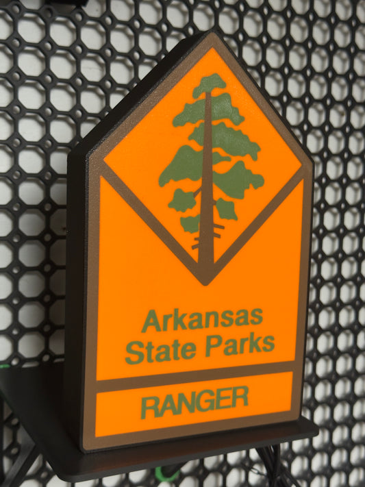 Arkansas State Parks Ranger LED Light Patch