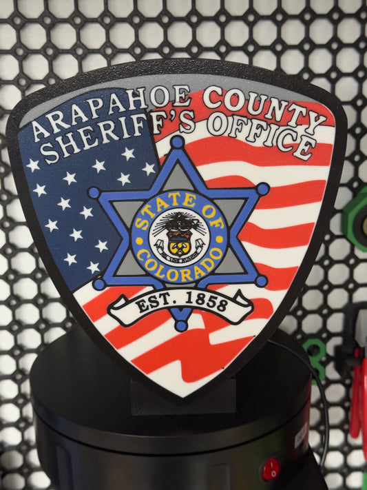 Arapahoe County Sheriff’s Office Patch LED Light