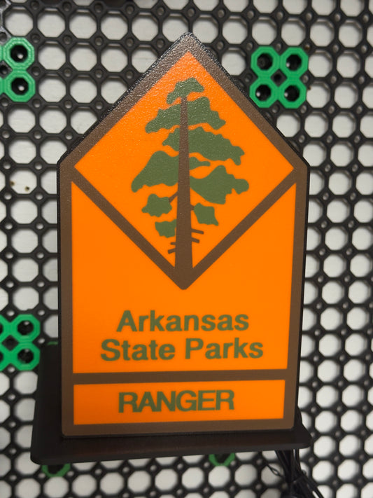 Arkansas State Parks Ranger LED Light Patch