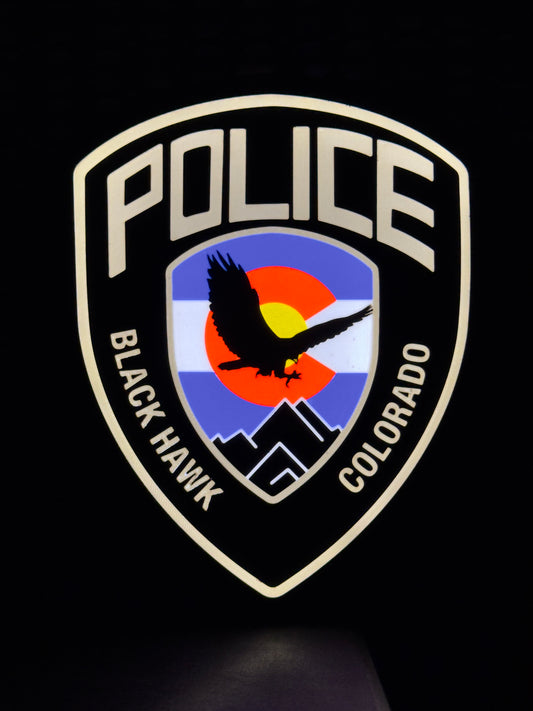 Blackhawk Colorado Police Patch LED Light